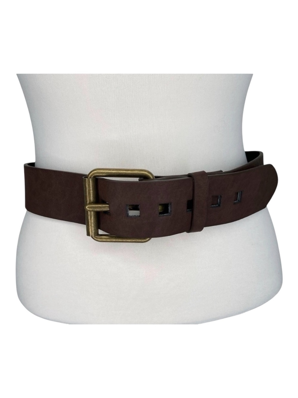 Gary Majdell belt maroon brown unisex size 32